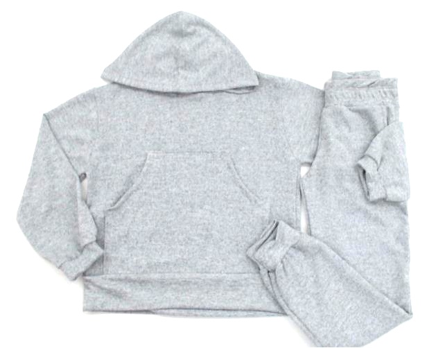 Conjunto Meimar Juv Fem Lãzinha Capuz Calça