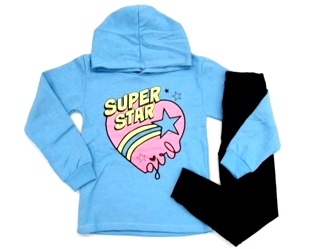 Conjunto Pho Infantil Moletom Capuz Legging