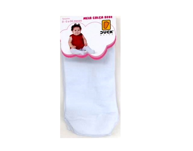 Meia-calça Condeduck Bebe Alg Branca