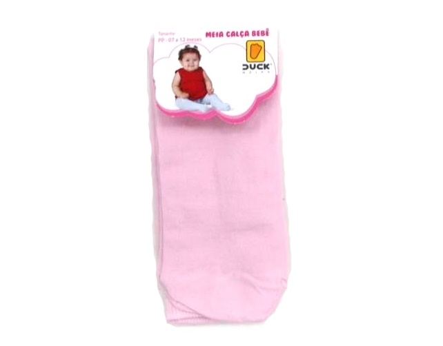 Meia-calça Condeduck Bebe Algodão Rosa