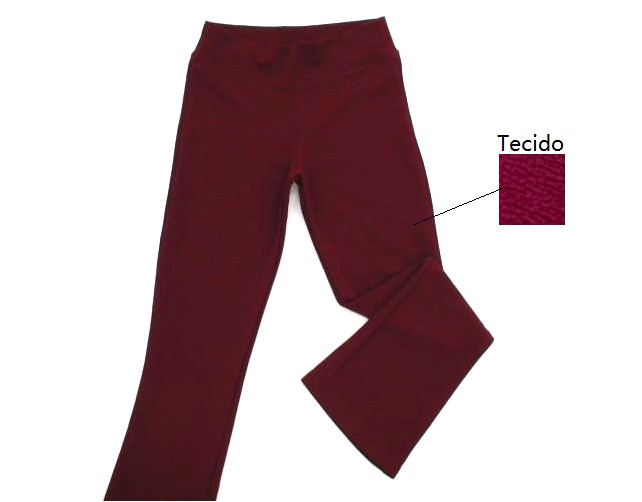 Calça Byaya Juvenil  Poliéster Flare