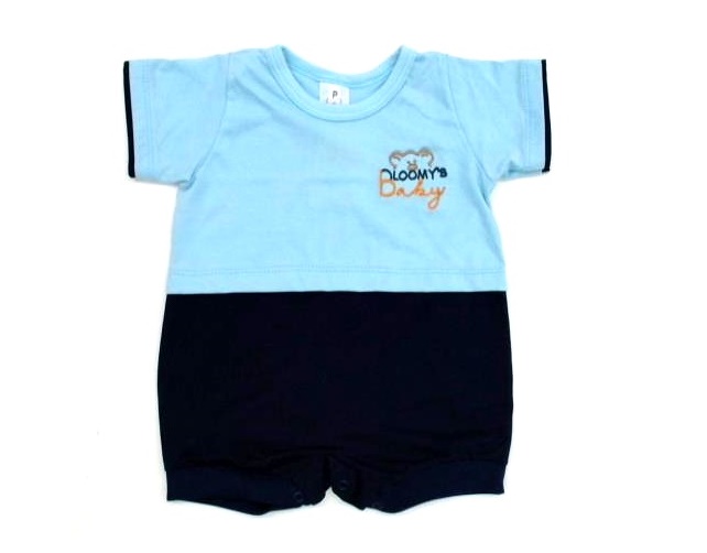 Macacão Bloomys Bebe Manga Curta Malha