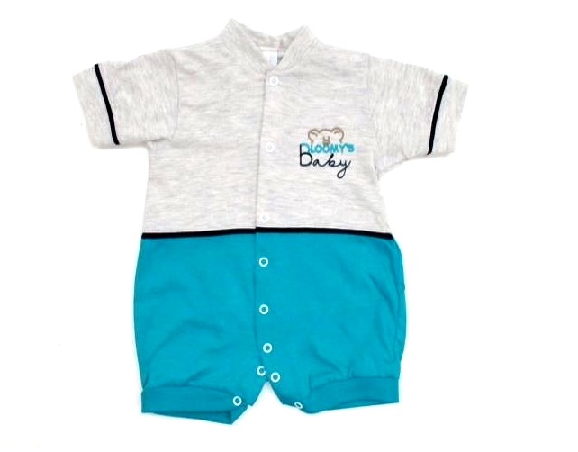 Macacão Bloomys Bebe Manga Curta Malha