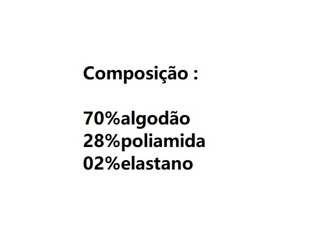 Meia Duck Ad Alg Cano Médio Tornozelos Robustos