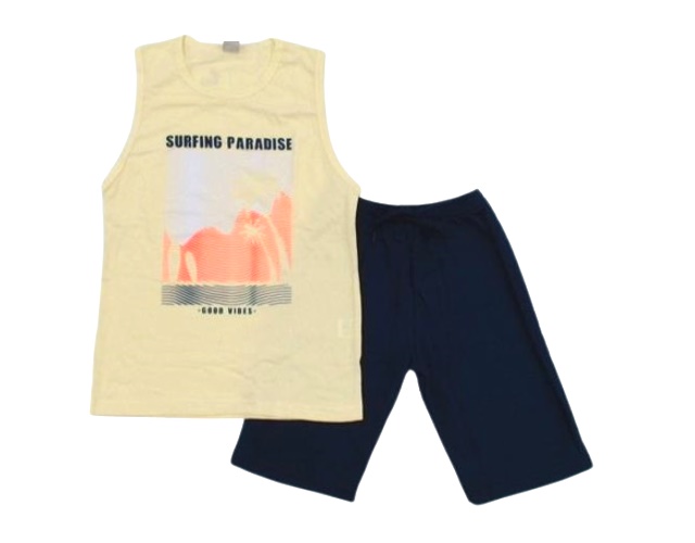 Conjunto Popin Juvenil Regata Malha