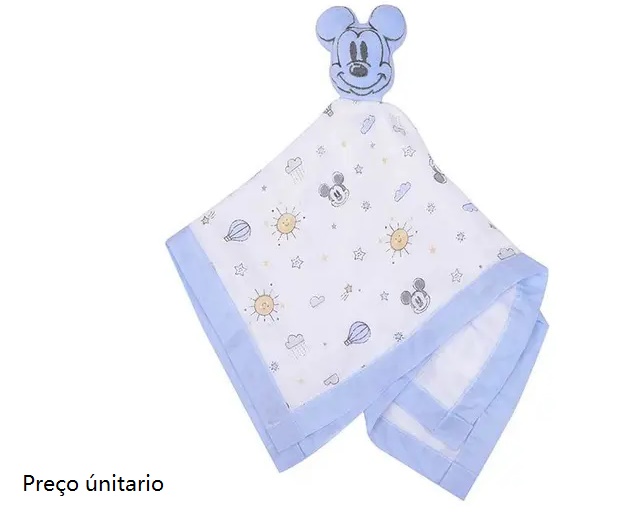 Naninha Minasrey Bebe Alg Bordado Disney (unid)