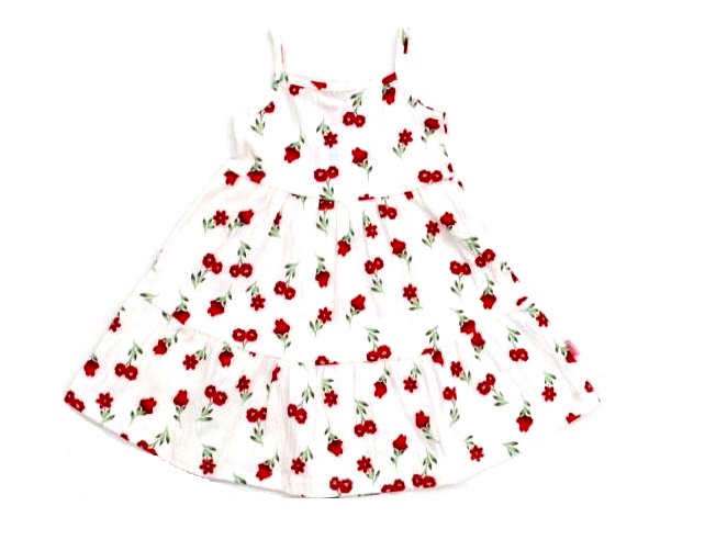 Vestido Duduka Primeiros Passos Alça Ana Ruga Estampado