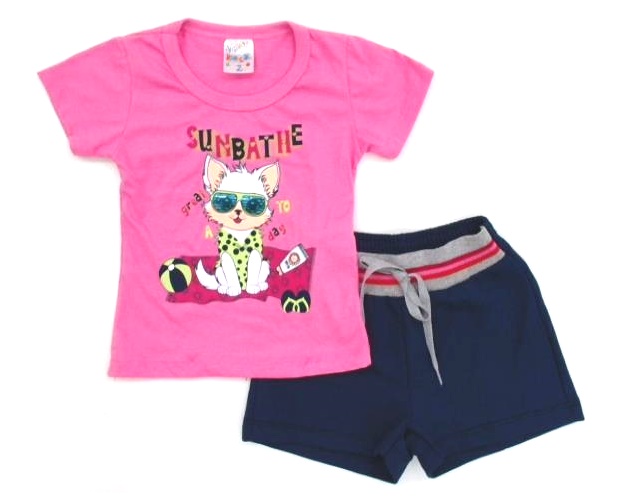 Conjunto Visualradical P.passos Fem M/c Malha Shor