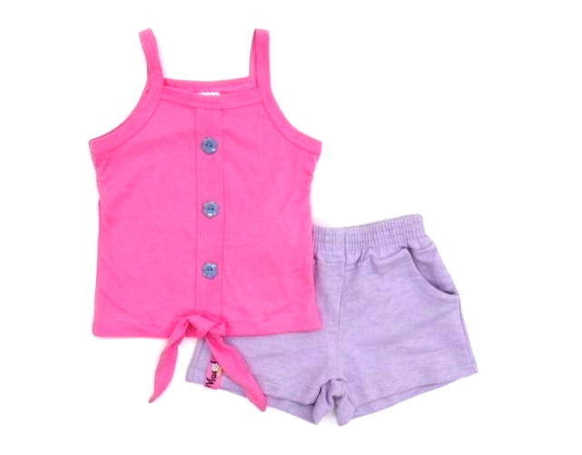 Conjunto Visualradical P.passos Fem Alça Malha Sho