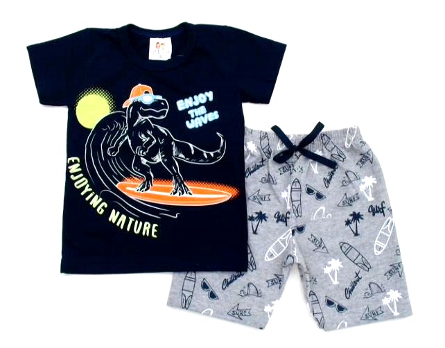Conjunto Pituki P.passos Masc M/c Malha