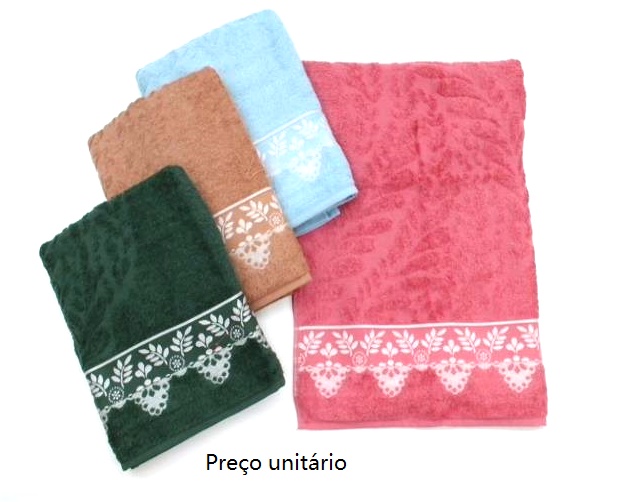 Toalha-banho Dianneli Celine (70cm X 1,40m)