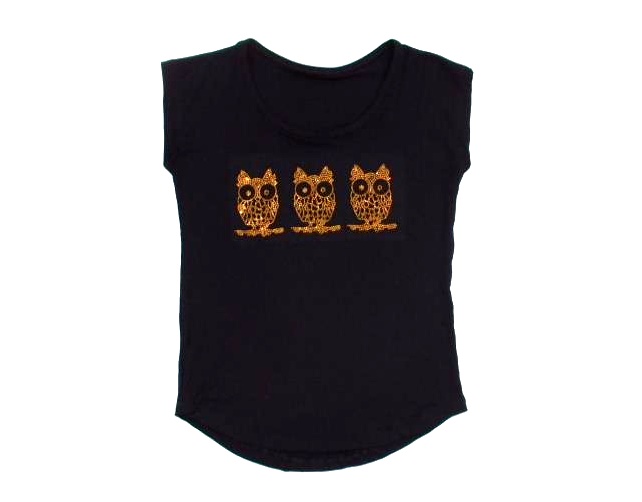 Blusa Ita Juvenil Manga japonesa Viscolycra Mullet