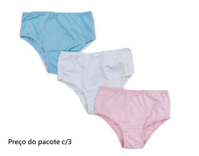 Calcinha Catsgirl Inf Cotton (c/3)