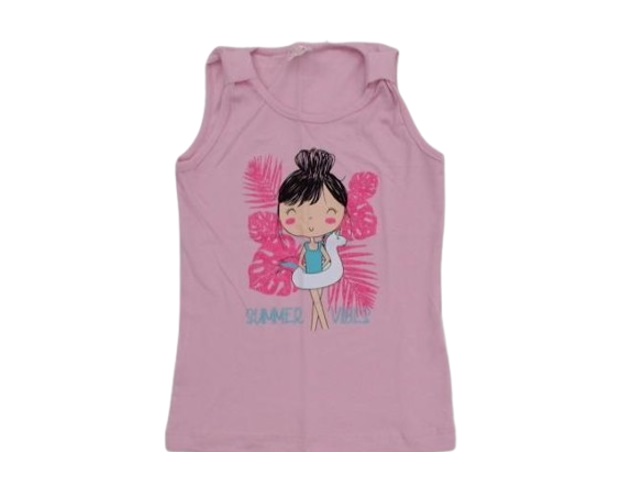 Blusa Nanny Infantil Regata Cotton