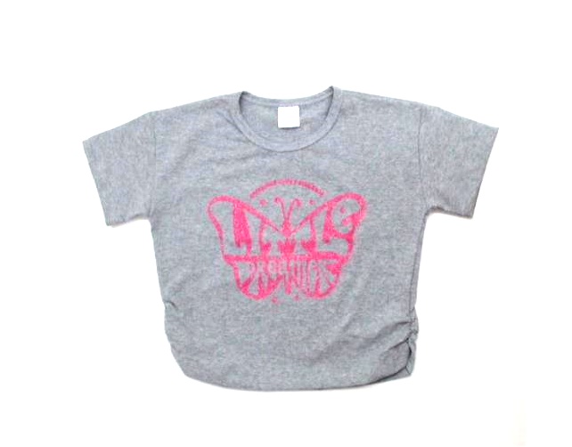 Blusa Nanny Juvenil  Manga Curta Cotton Cropped Franzida