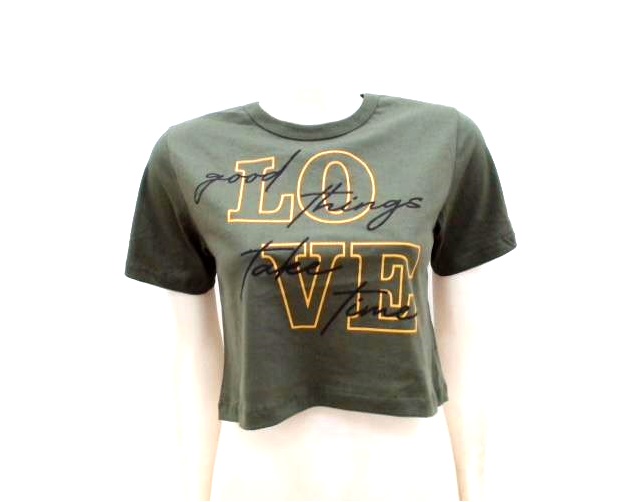 Blusa Summercat Ad Fem M/c Malha Cropped