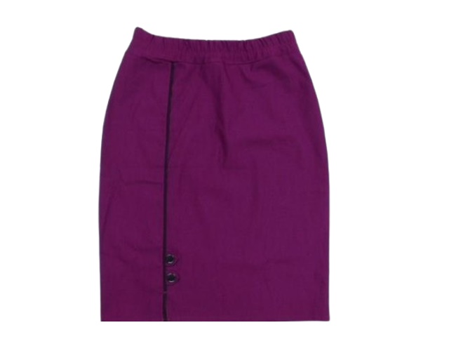 Saia Armando Adulto Extra Grande Bengaline Lycra Midi