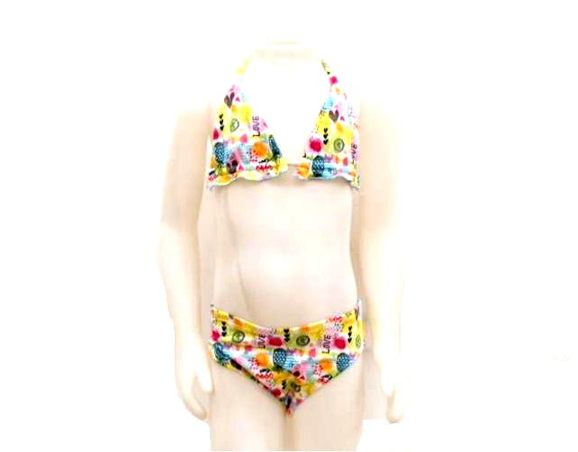 Biquini Akamai Inf Cortininha Lycra Forrado