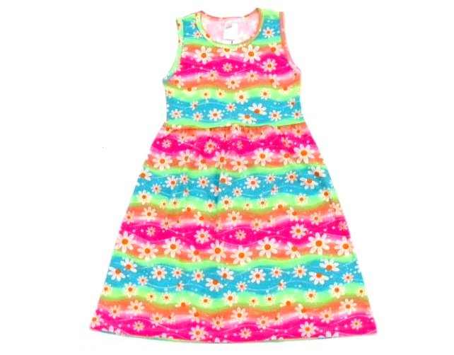 Vestido Vickju Juv Reg Cotton Estampado