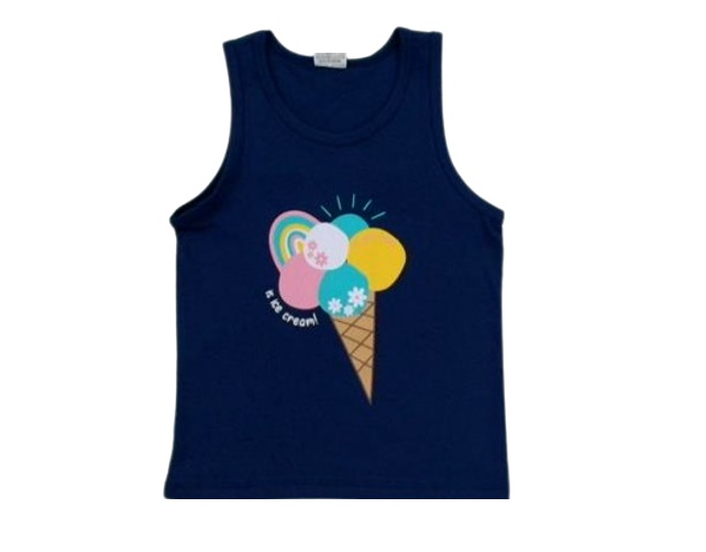 Blusa Catolele Inf Fem Reg Cotton