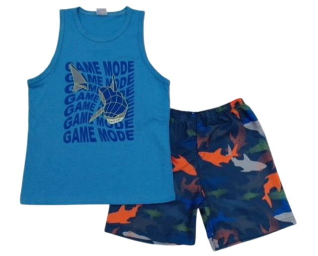 Conjunto Catolele Juv Masc Reg Malha