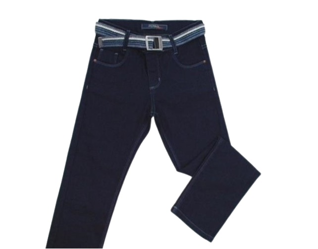 Calça Perbol Infantil Jeans Lycra Cinto