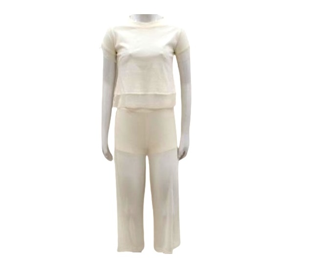 Conjunto Meimar Juv Fem M/c Malha Tule Pantacourt