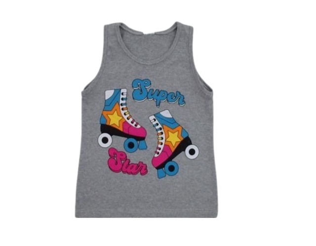 Blusa Shumakids Infantil  Regata Cotton