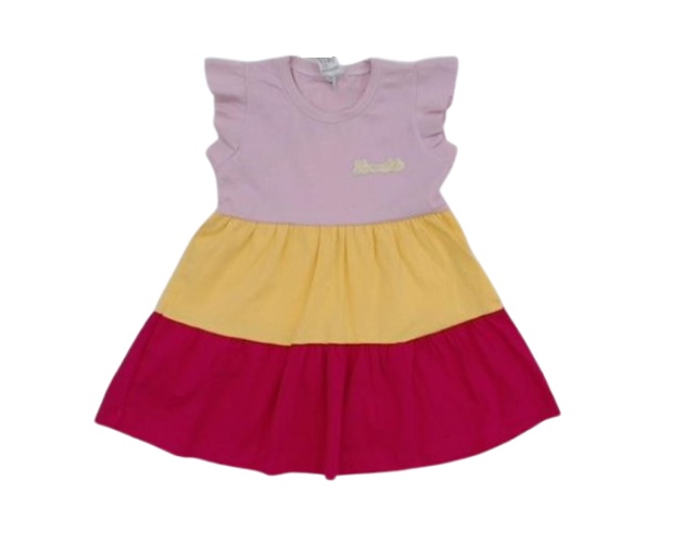 Vestido Shumakids Primeiros Passos Manga japonesa Cotton 2marias