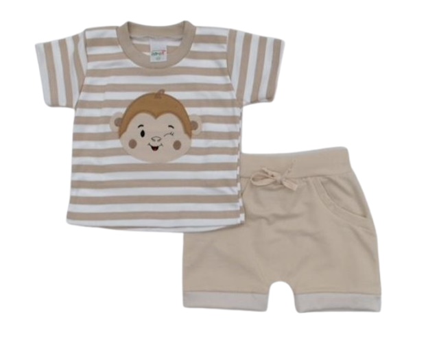 Conjunto Romila Bebe Masc M/c Suedine List