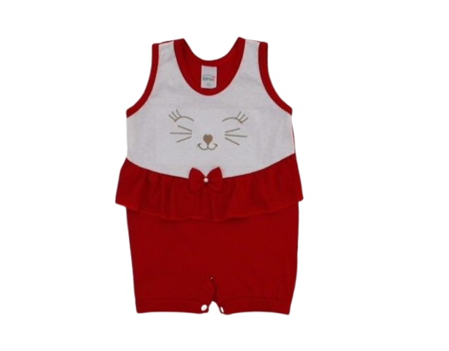 Macacão Romila Bebe Fem Reg Malha