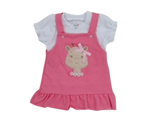 Salopete Romila Bebe M/c Cotton Jeans 2pçs