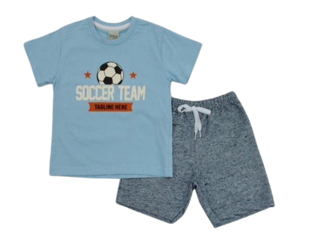 Conjunto Didiene Primeiros Passos  Manga Curta Malha