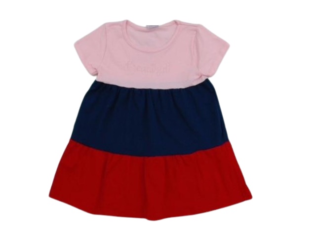Vestido Didiene Inf M/c Cotton
