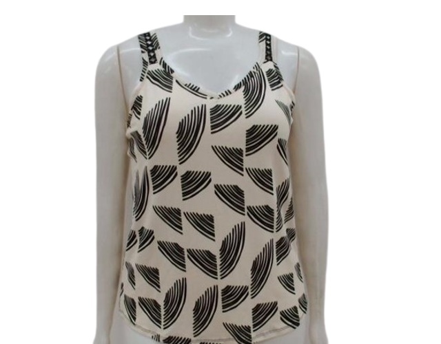 Blusa Vestbem Adulto Extra Grande  Regata Viscolycra Estampado