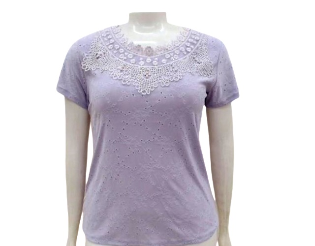 Blusa 7linhas Adulto Extra Grande Manga Curta Poliéster Lesi