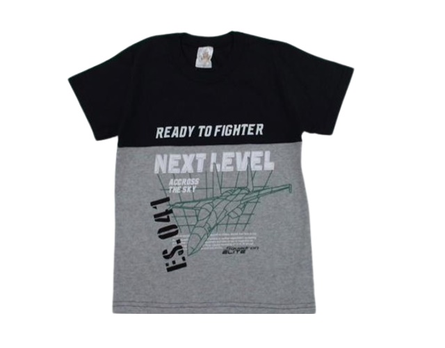 Camiseta Mundonick Infantil  Manga Curta Malha