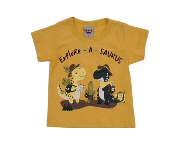 Camiseta Pimentinha Bebe  Manga Curta Malha
