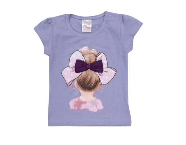 Blusa Minimundo Primeiros Passos Manga Curta Cotton