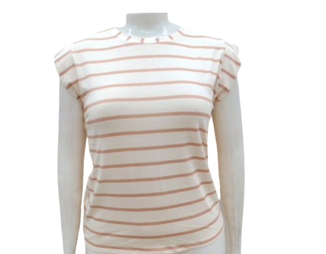 Blusa Vestbem Adulto Extra Grande Manga japonesa Viscolycra Listrada