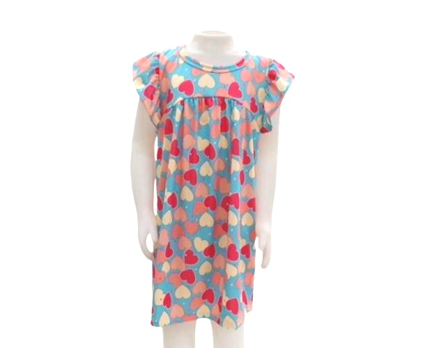 Vestido Trin Inf Mga Jap Poliéster Estamp