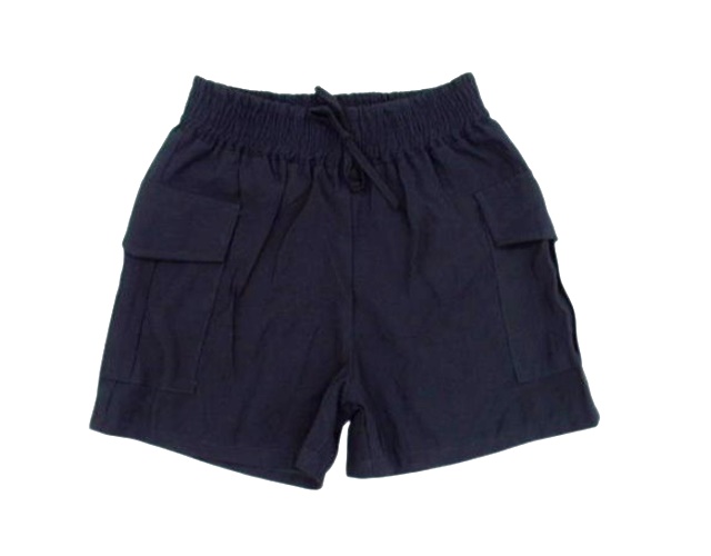 Short Armando Adulto Feminina Poliéster Bolso Cargo