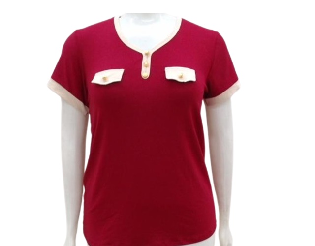 Blusa Armando Adulto Extra Grande Manga Curta Viscolycra