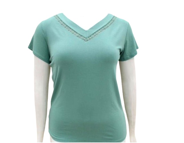 Blusa Vestbem Adulto Extra Grande Manga Curta Viscolycra