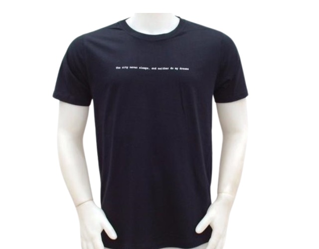 Camiseta Desayner Adulto  Manga Curta Malha