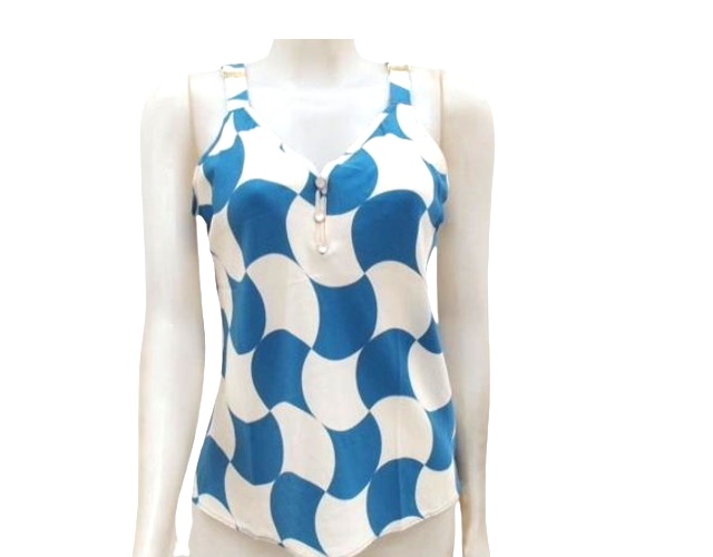 Blusa Armando Adulto  Regata Poliéster Estampado