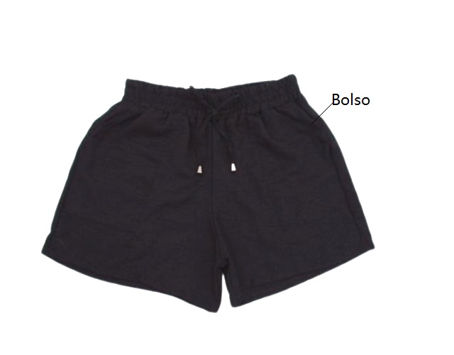 Short Juventude Adulto  Duna 2bolsos