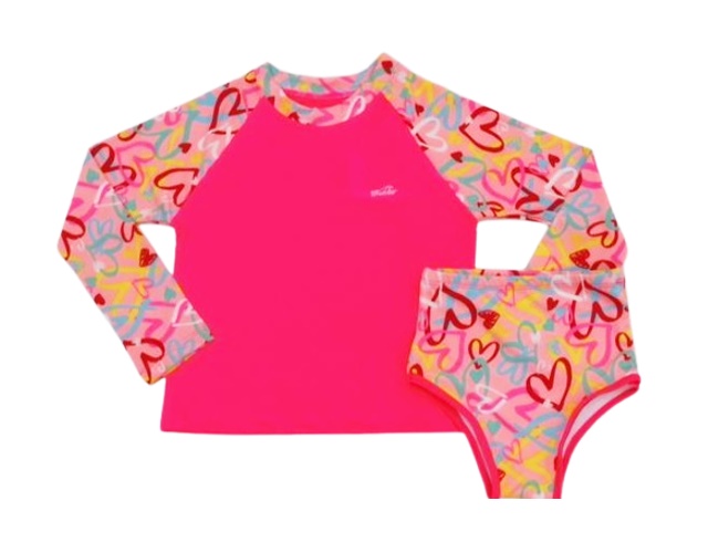 Conjunto Maredivertida Infantil  Manga Longa Poliéster