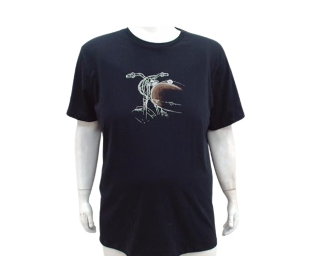 Camiseta Mmt Adulto Extra Grande Masculino Manga Curta Malha