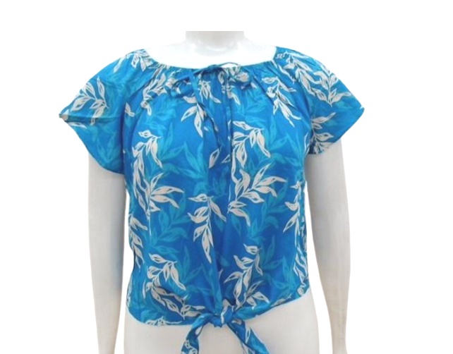 Blusa 7linhas Adulto Extra Grande Feminina Manga Curta Viscose Ciganinha